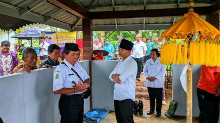 Kunjungan Bupati Trenggalek di Desa Joho